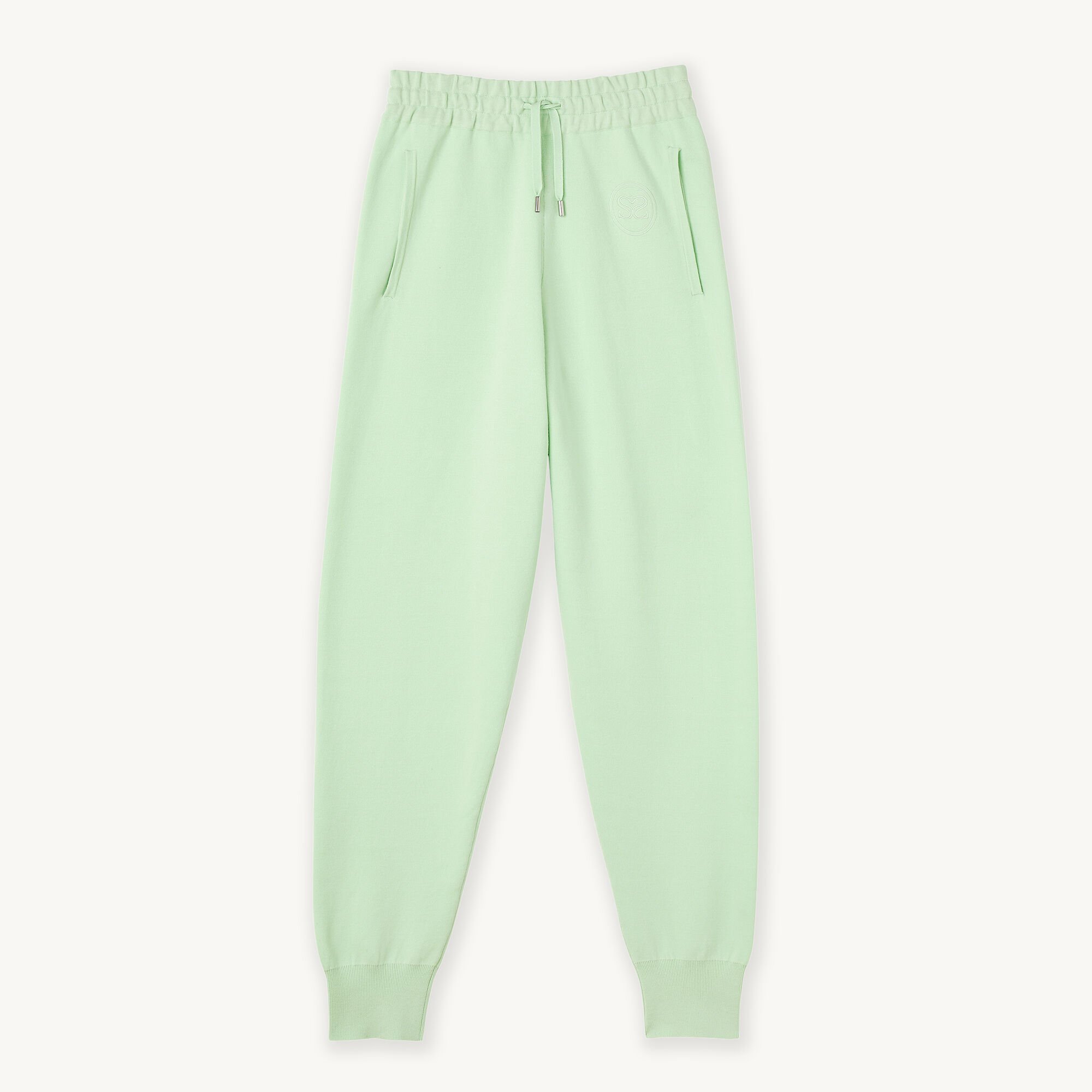Knit jogging bottoms
