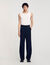Wool suit trousers