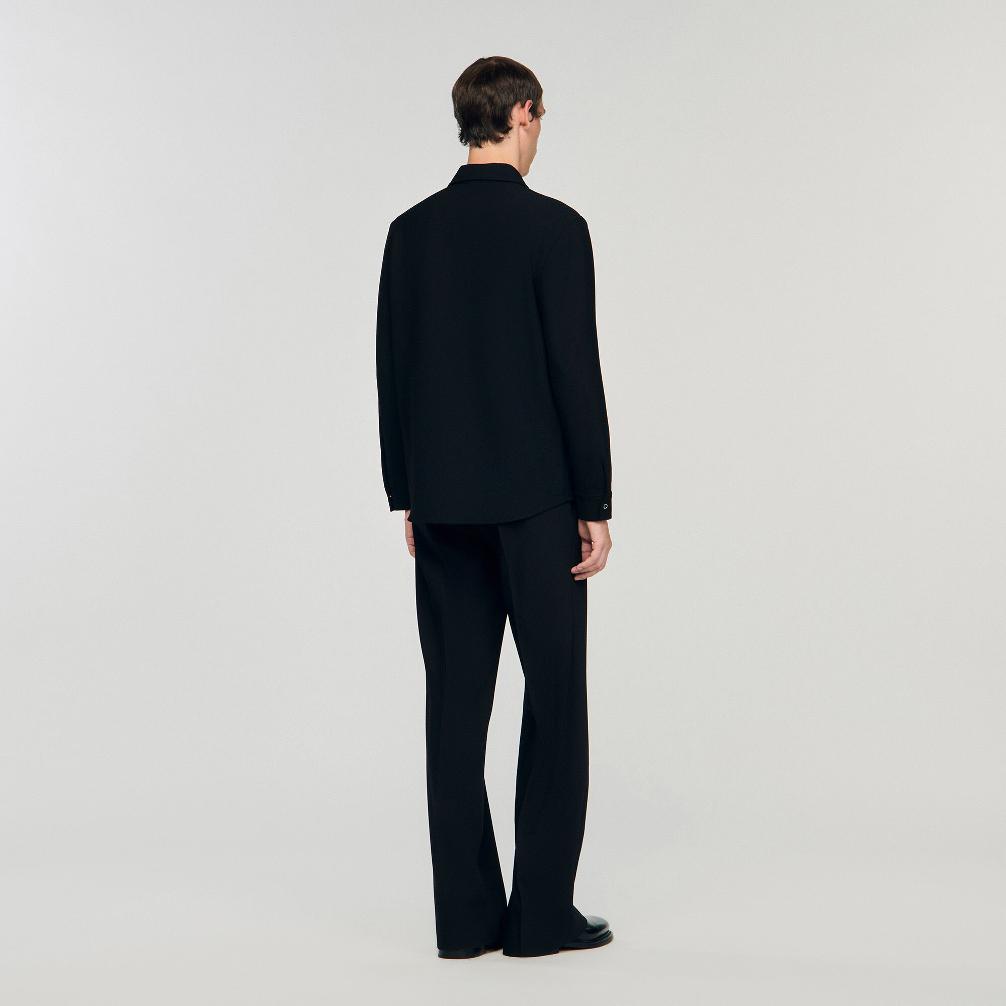 Long-sleeved jersey shirt