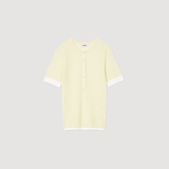 Short-sleeved jumper