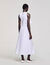Ruffled maxi dress