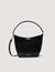 Mini Tangoso suede and leather bag