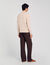 Knit polo shirt