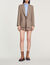 Checked tailored jacket