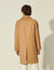 Long coat with raglan sleeves