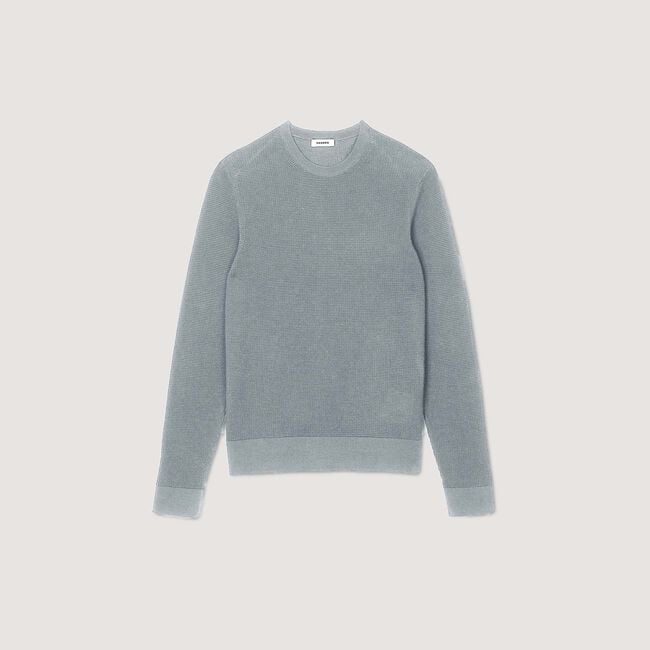 Textured knit jumper