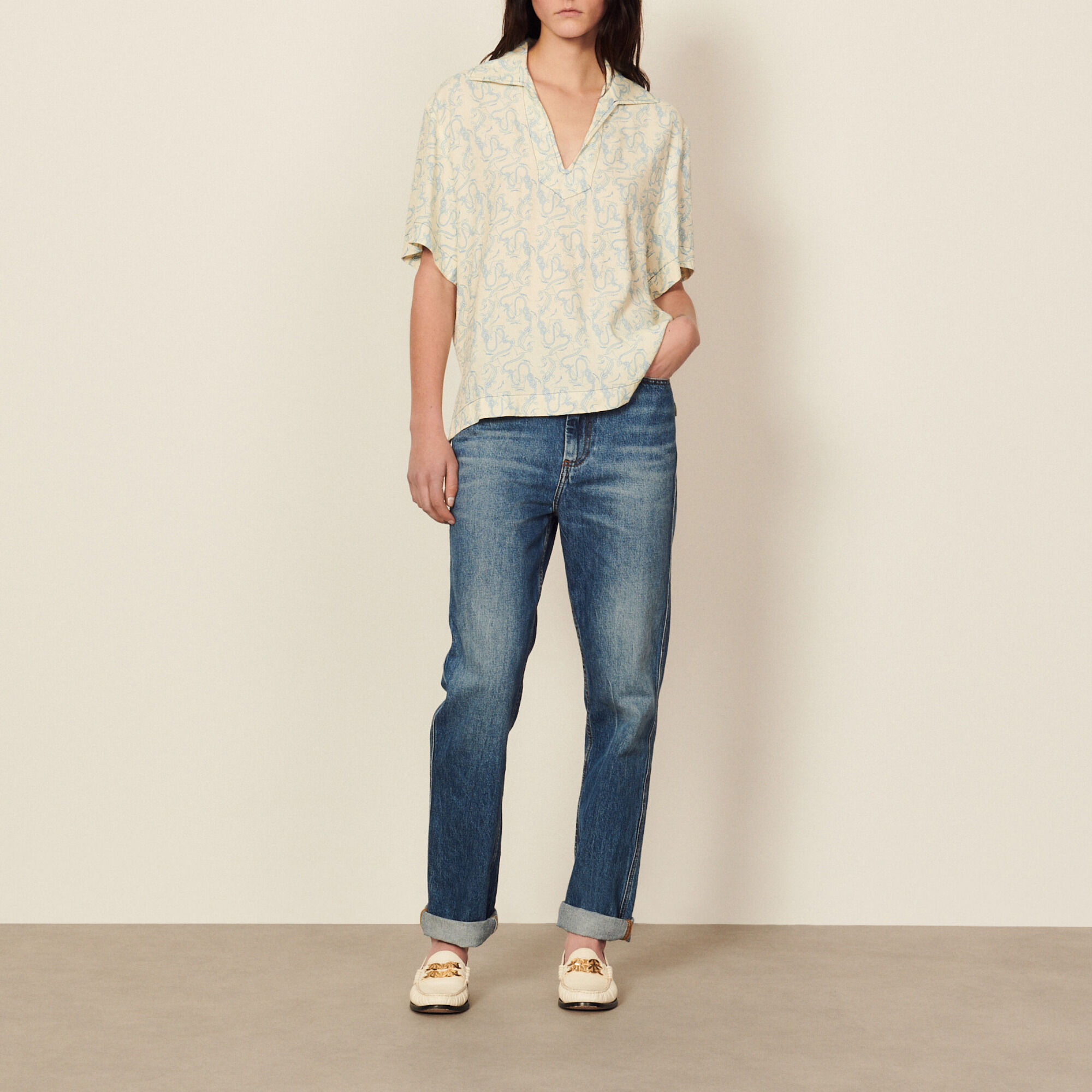 Printed top