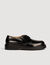 Patent leather derbies