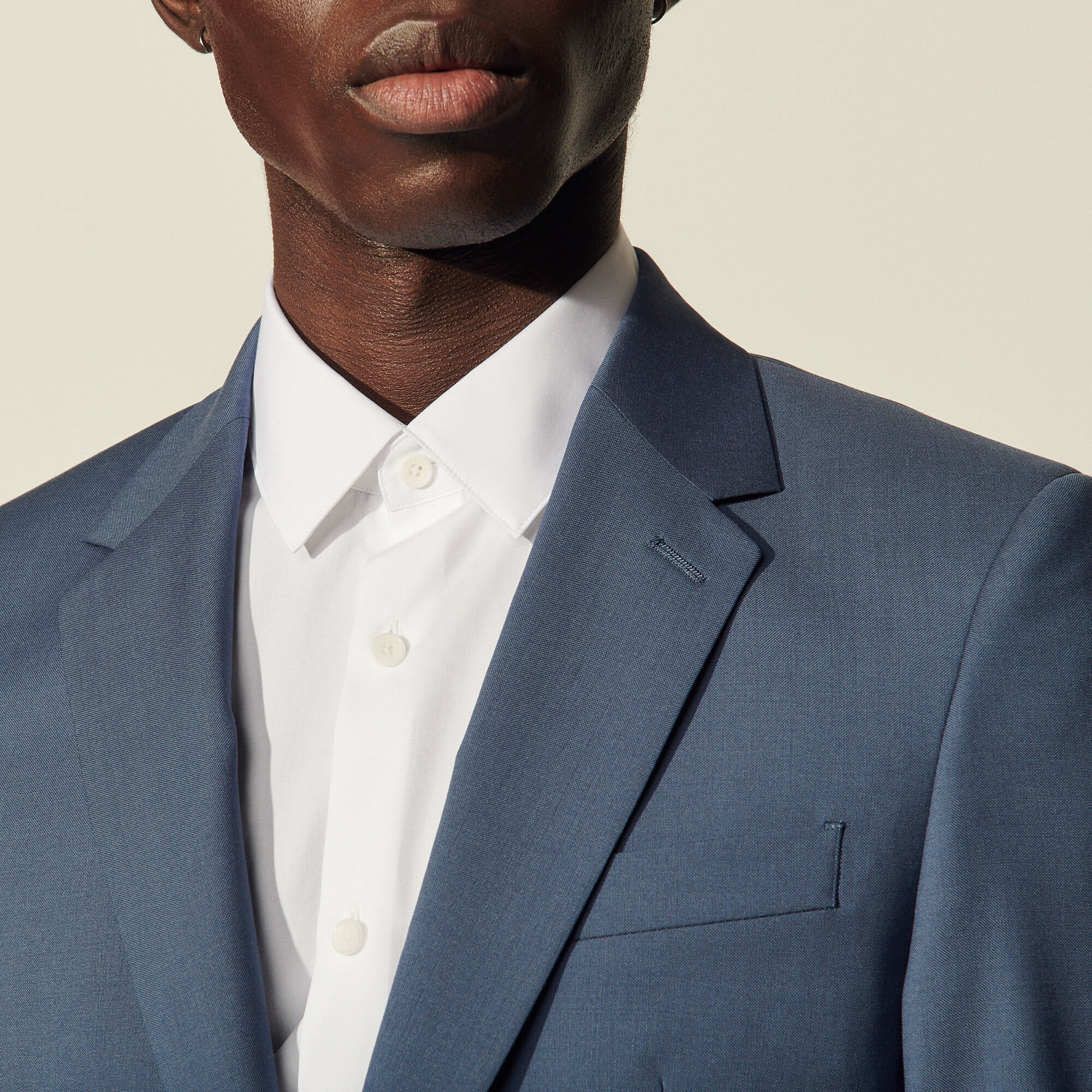 Virgin wool suit jacket