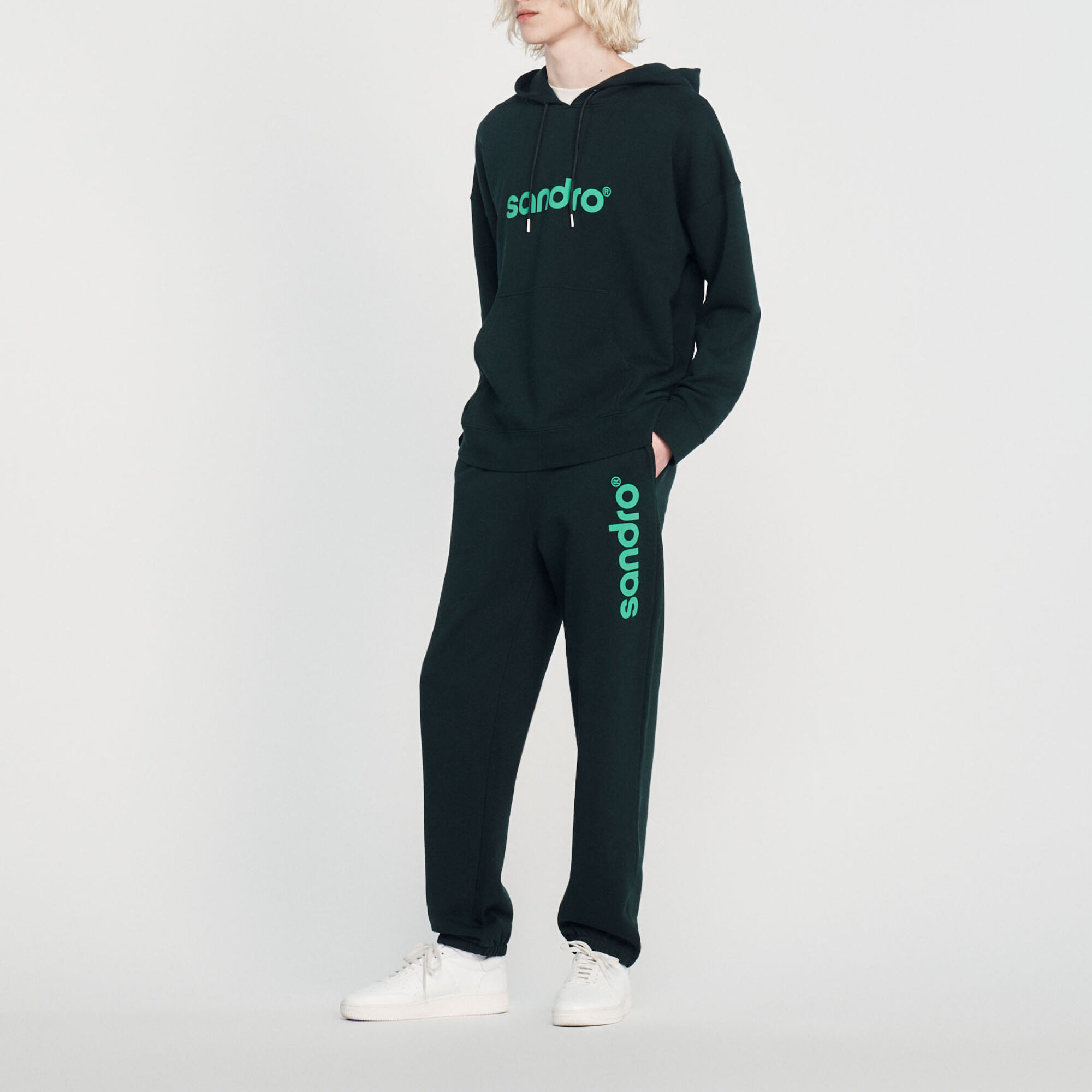 Oversized logo hoodie