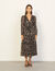 Long dress with lurex