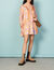 Printed silk dress