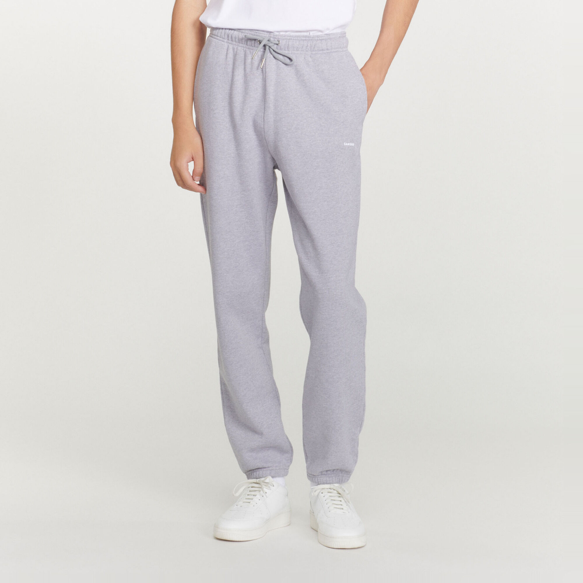 Joggers with Sandro embroidery