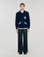 Wool cardigan with patch S