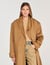 Oversized wool coat