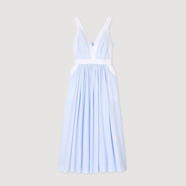 Long striped dress