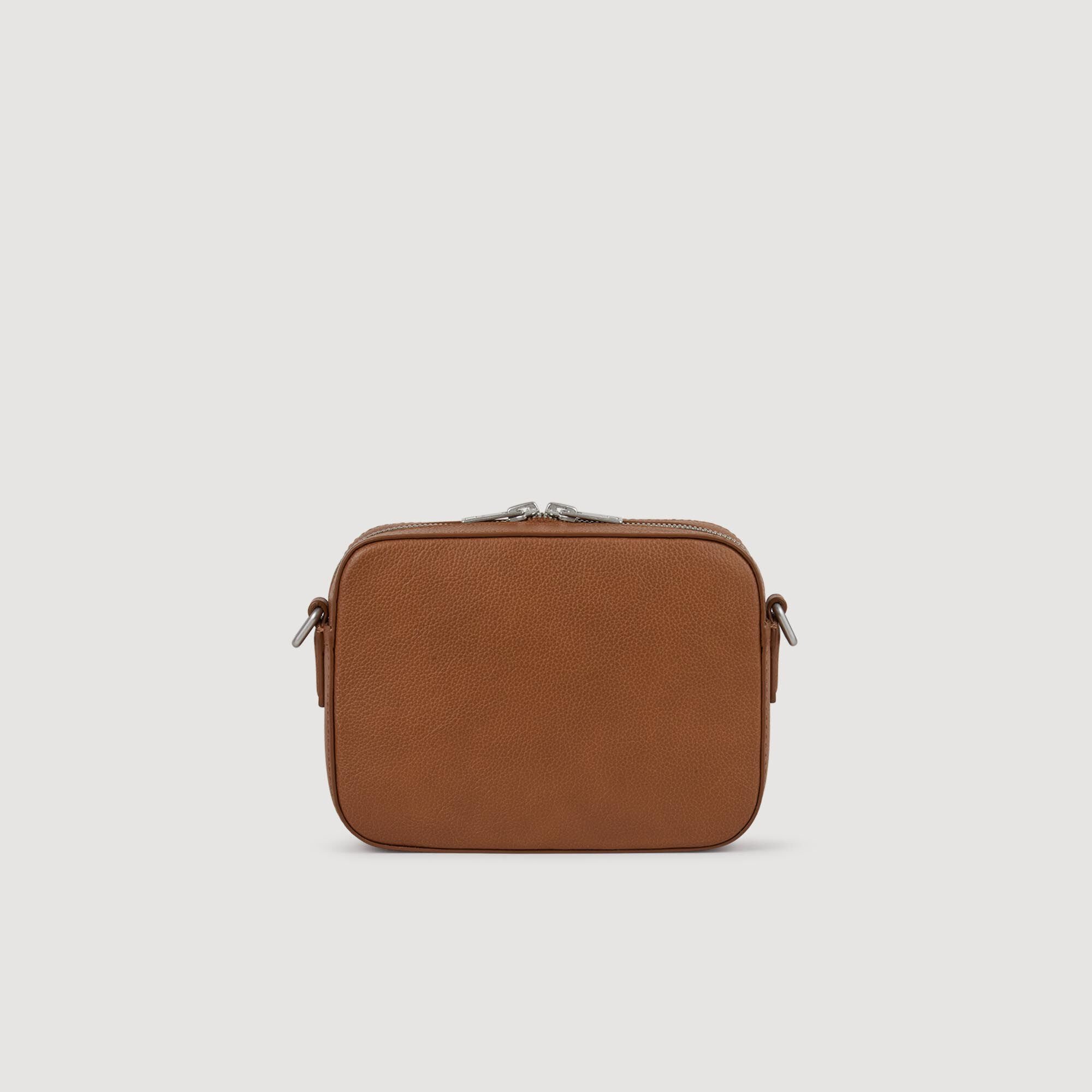Small grained leather bag