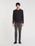 Textured knit jumper