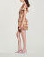 Loose-fitting ruffled dress
