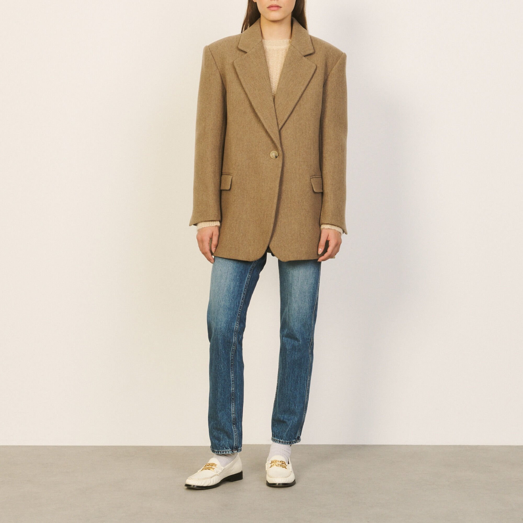 Oversized suit jacket
