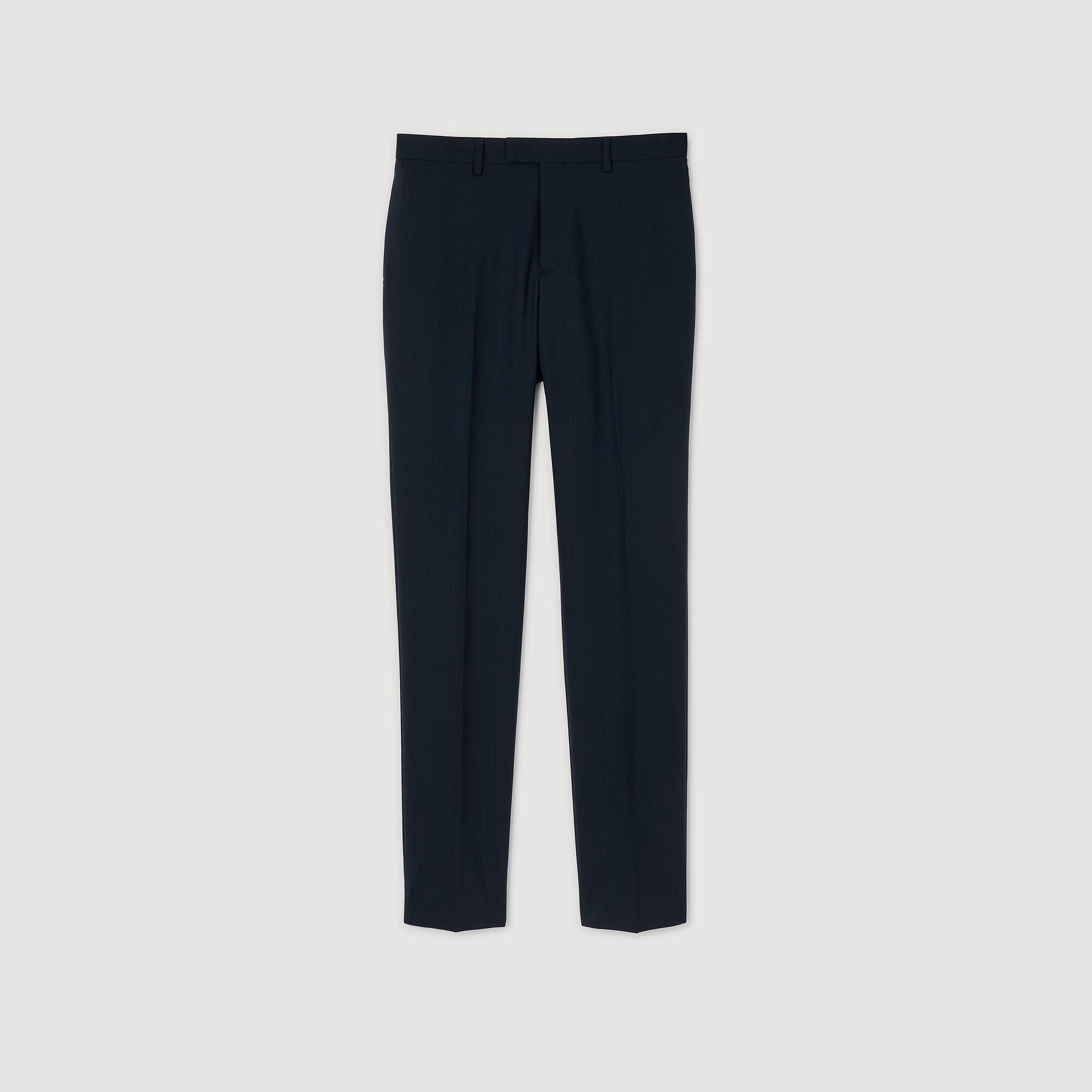 Wool suit trousers