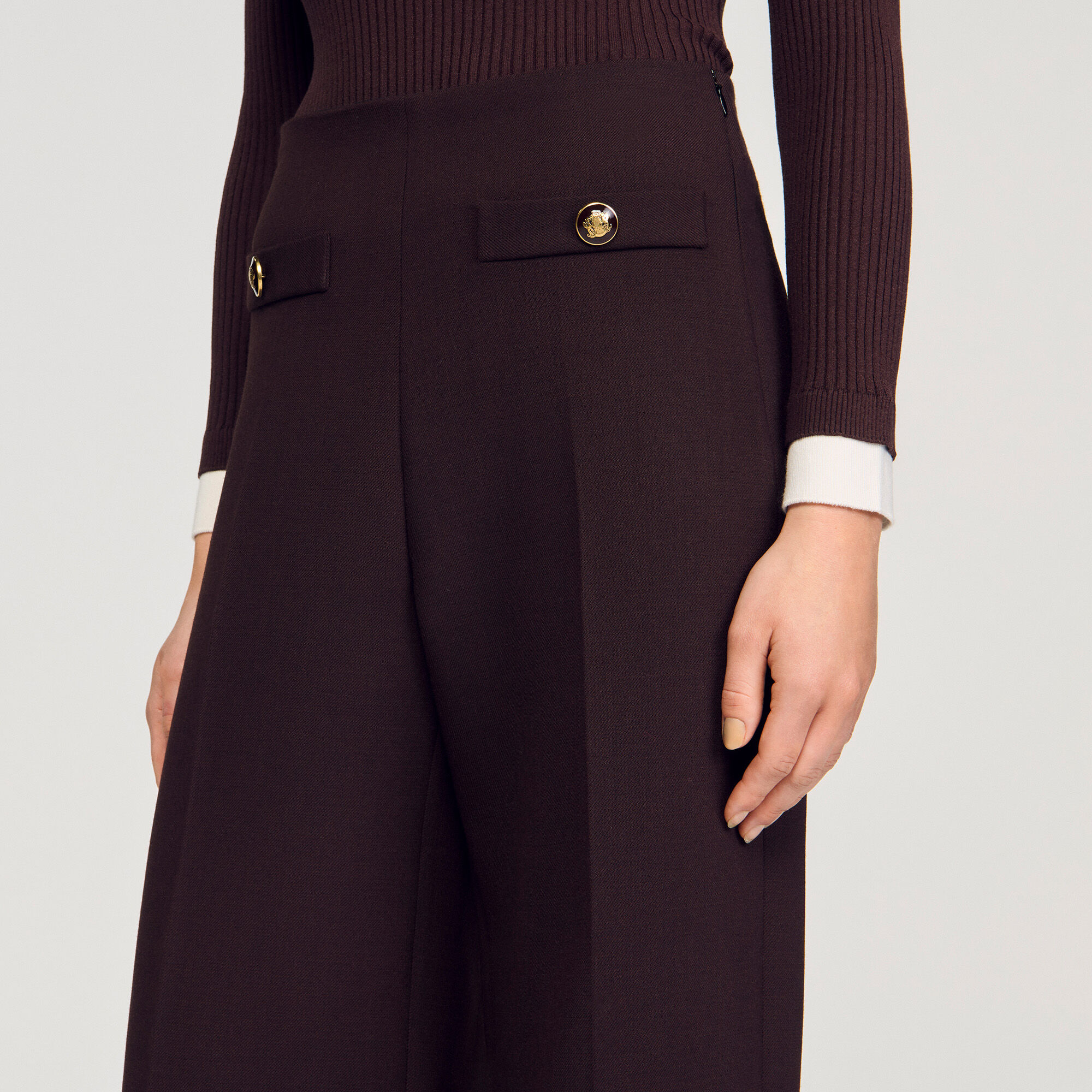 Flared trousers