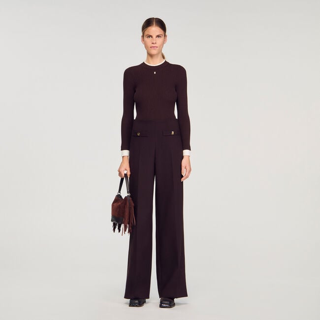 Flared trousers