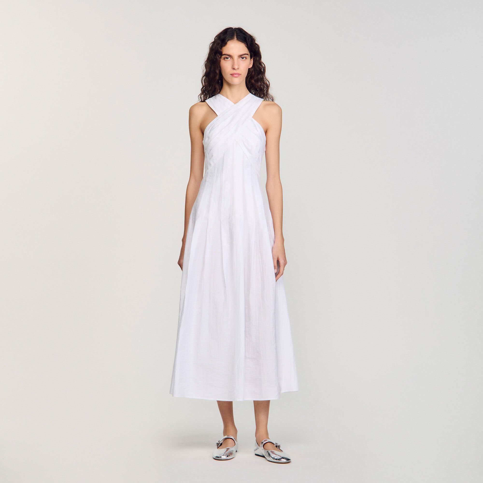 Wrap maxi dress