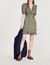 Short dress with Autumn Flowers print
