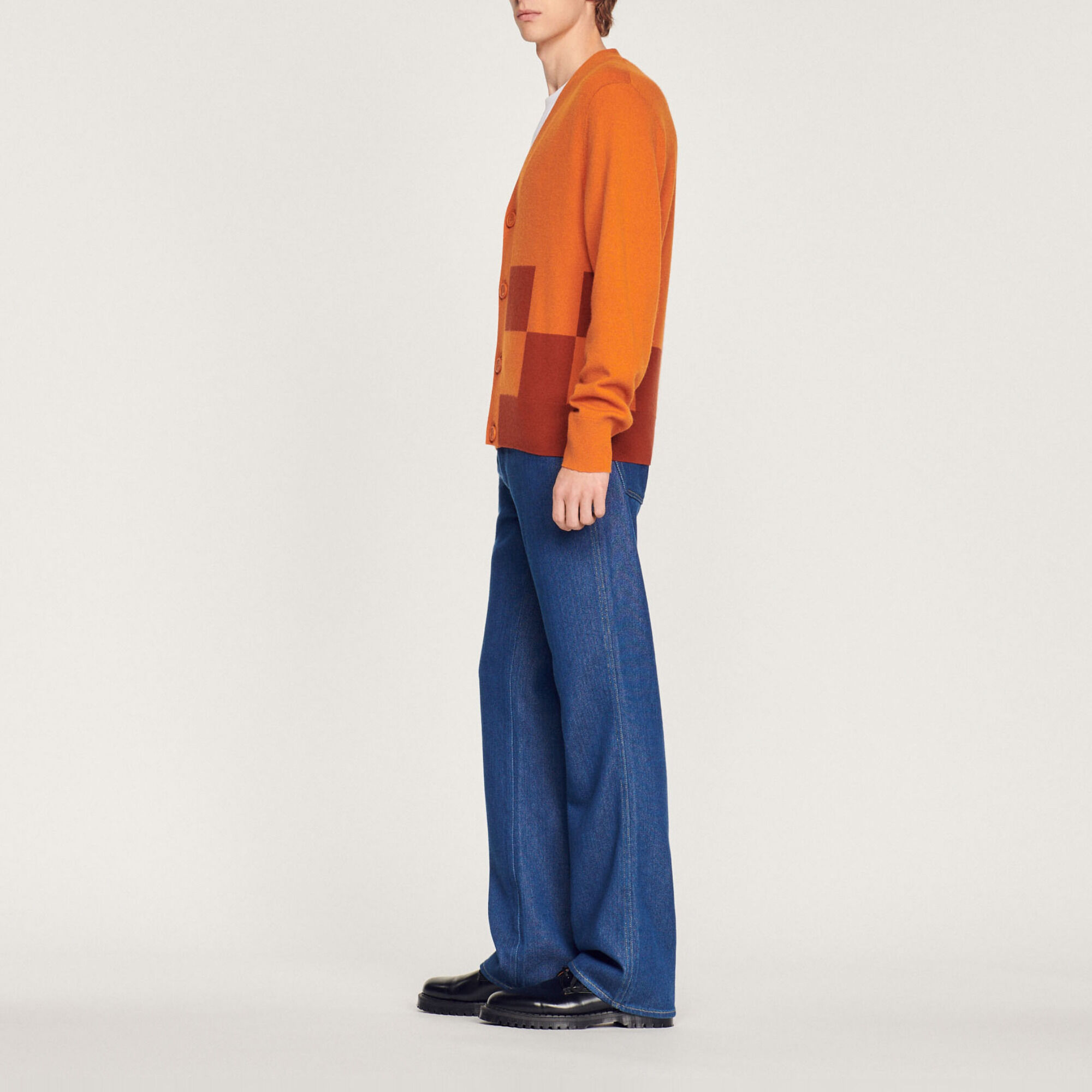 Wool and cashmere cardigan