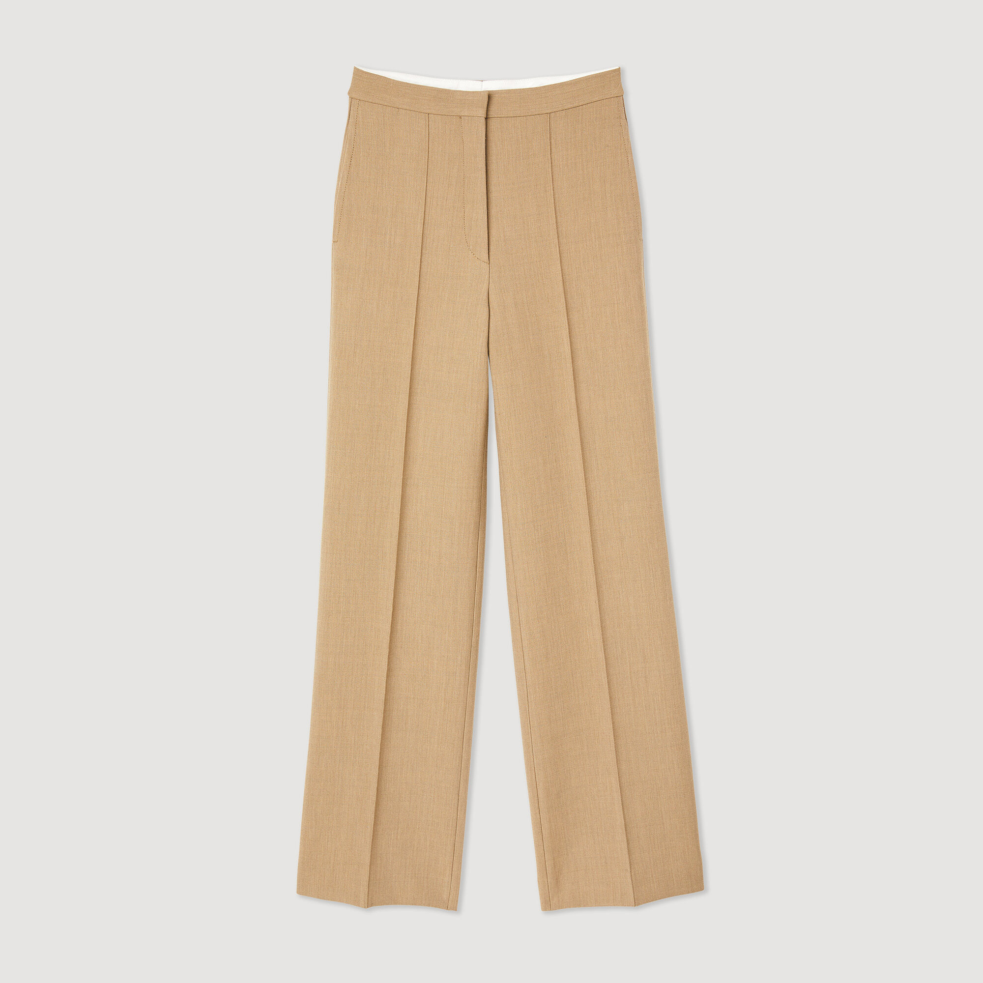 Straight-leg trousers