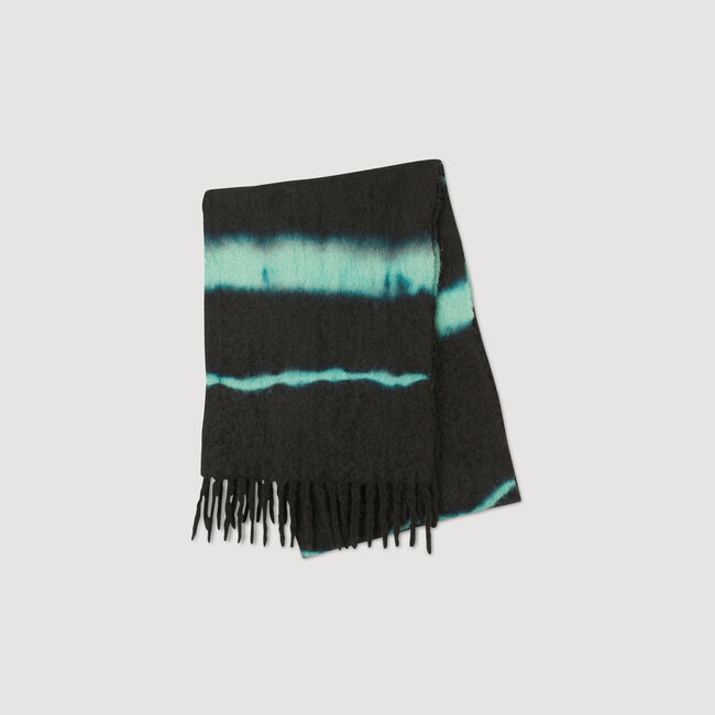 Two-tone scarf