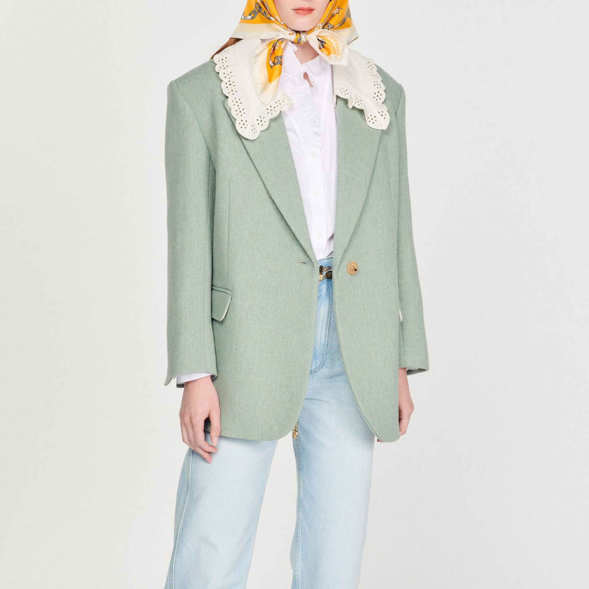 Oversized suit jacket