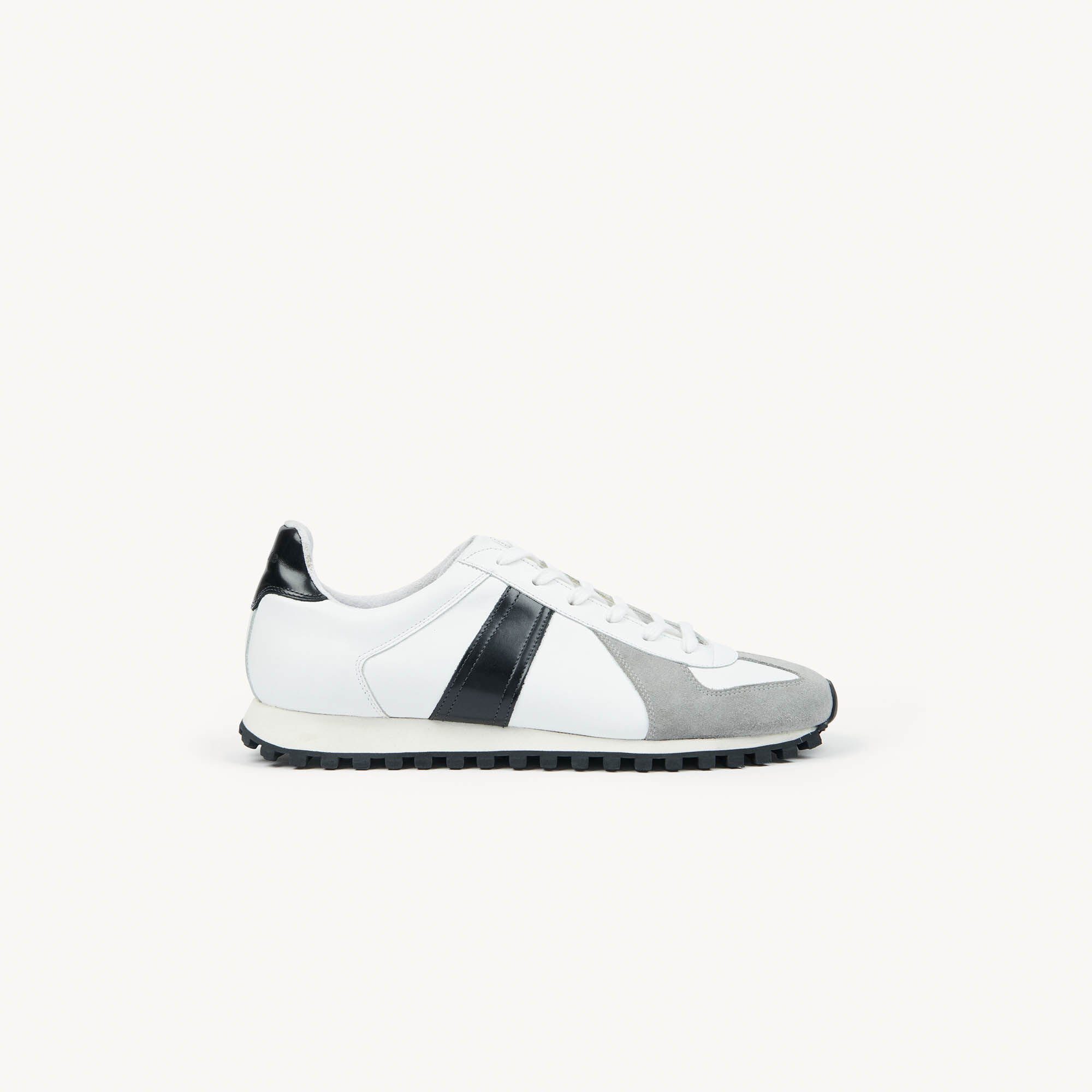Leather trainers