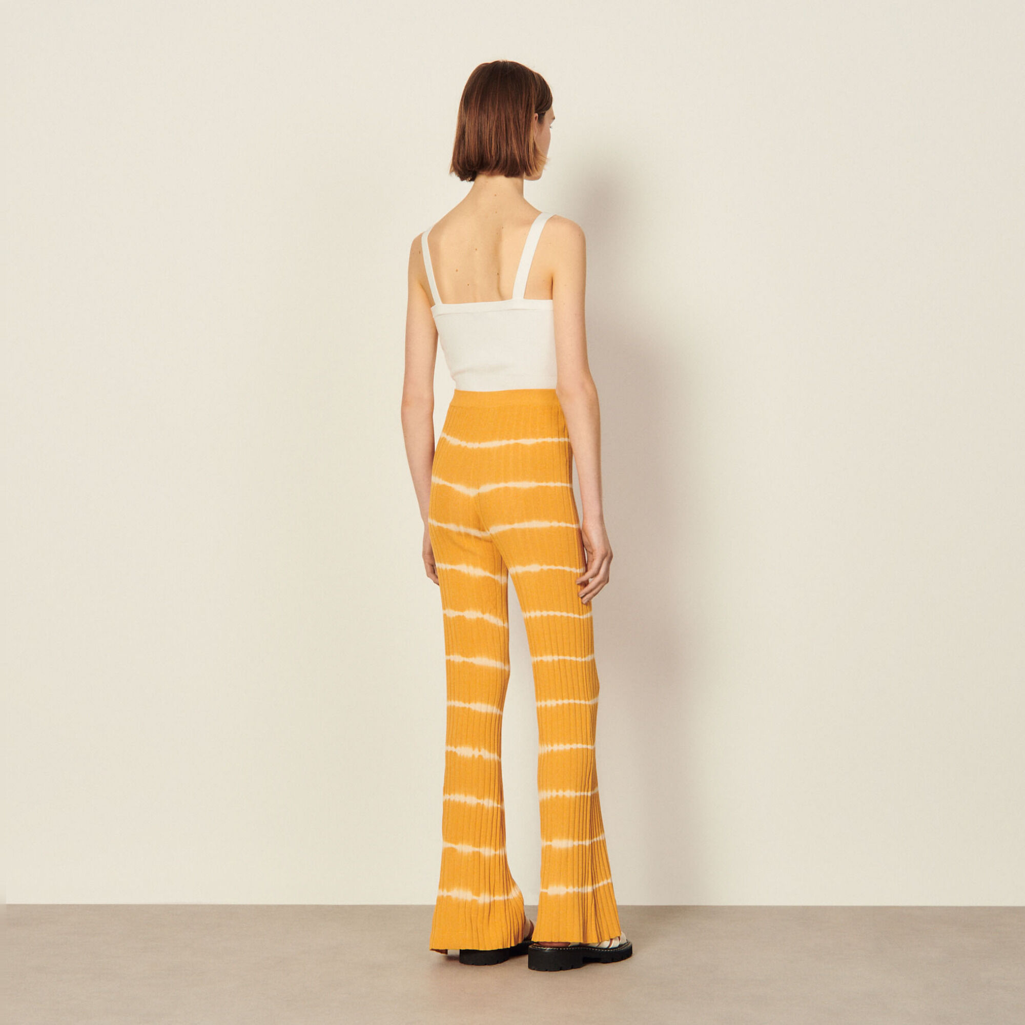 Knit trousers
