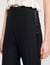 Satin stripe suit trousers