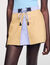 Short dual-material skirt