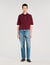 Polo shirt with decorative buttons