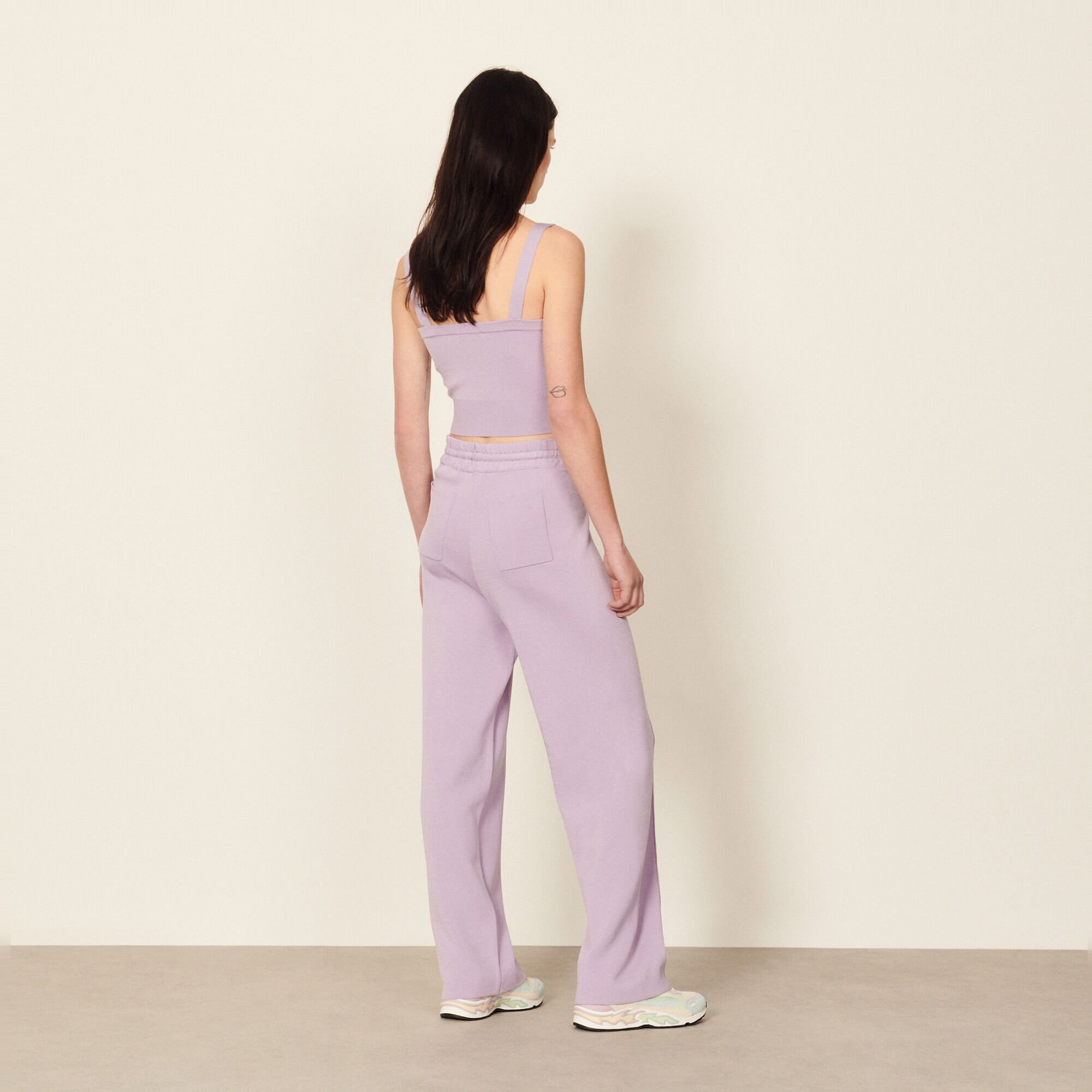 Knit trousers