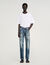 Regular faded jeans