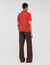 Short-sleeve knitted polo shirt