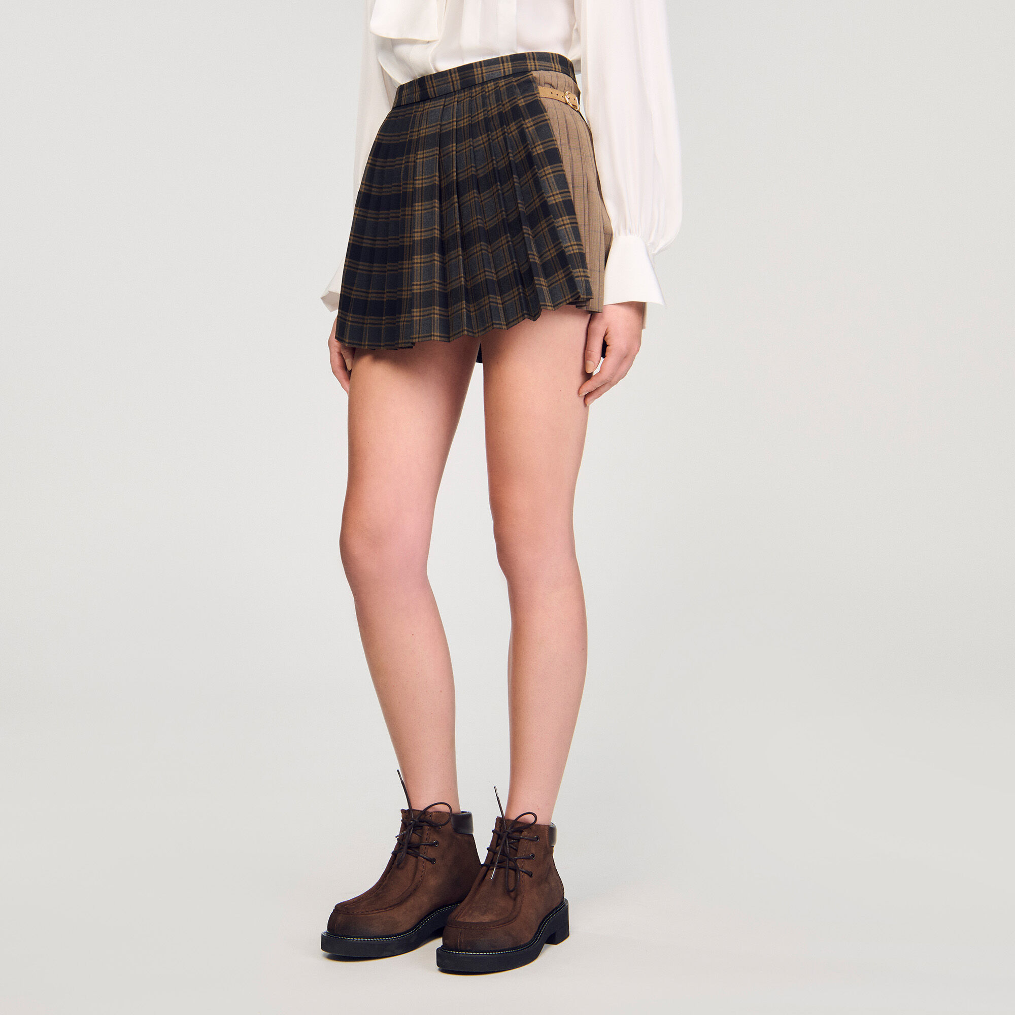 Leather boots
