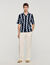 Printed linen shirt