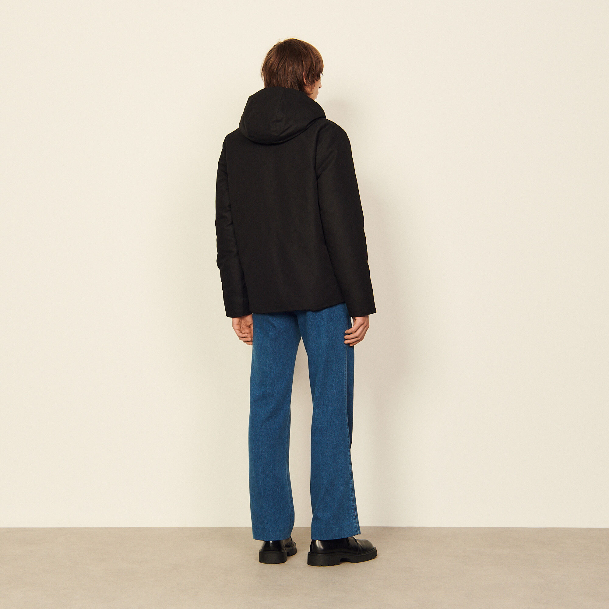 Parka in technical fabric