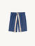 Wide chambray Bermuda shorts