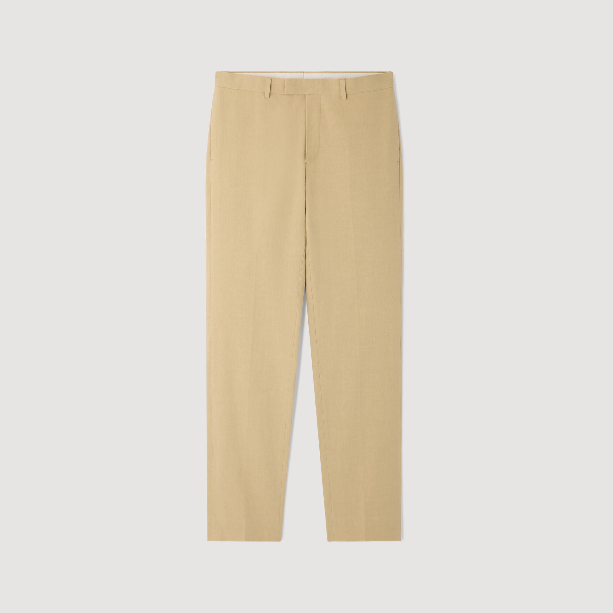 Linen suit trousers
