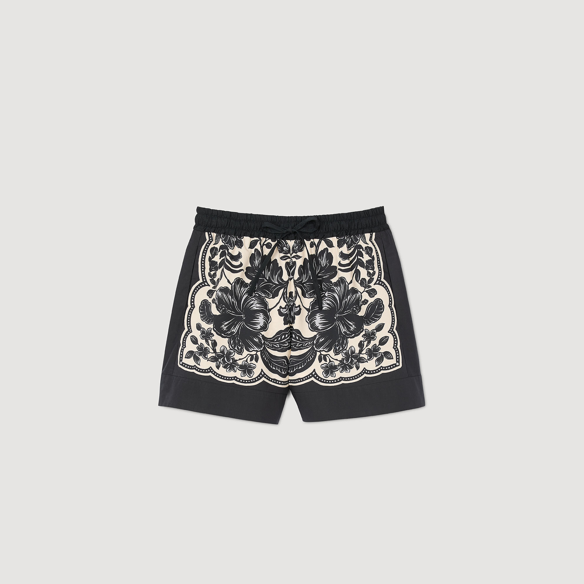 Floral print shorts