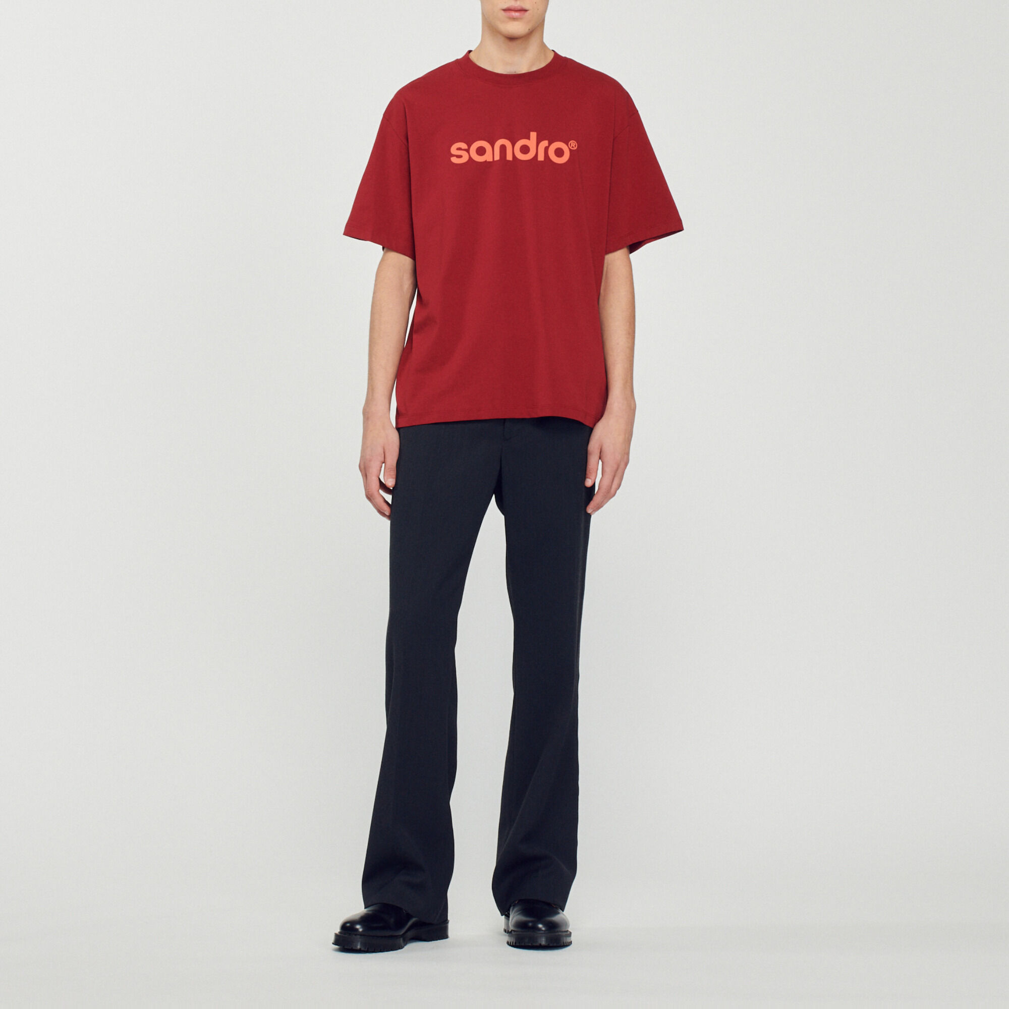Sandro - 【美品】sandro PARIS サンドロ セットアップスーツ 44