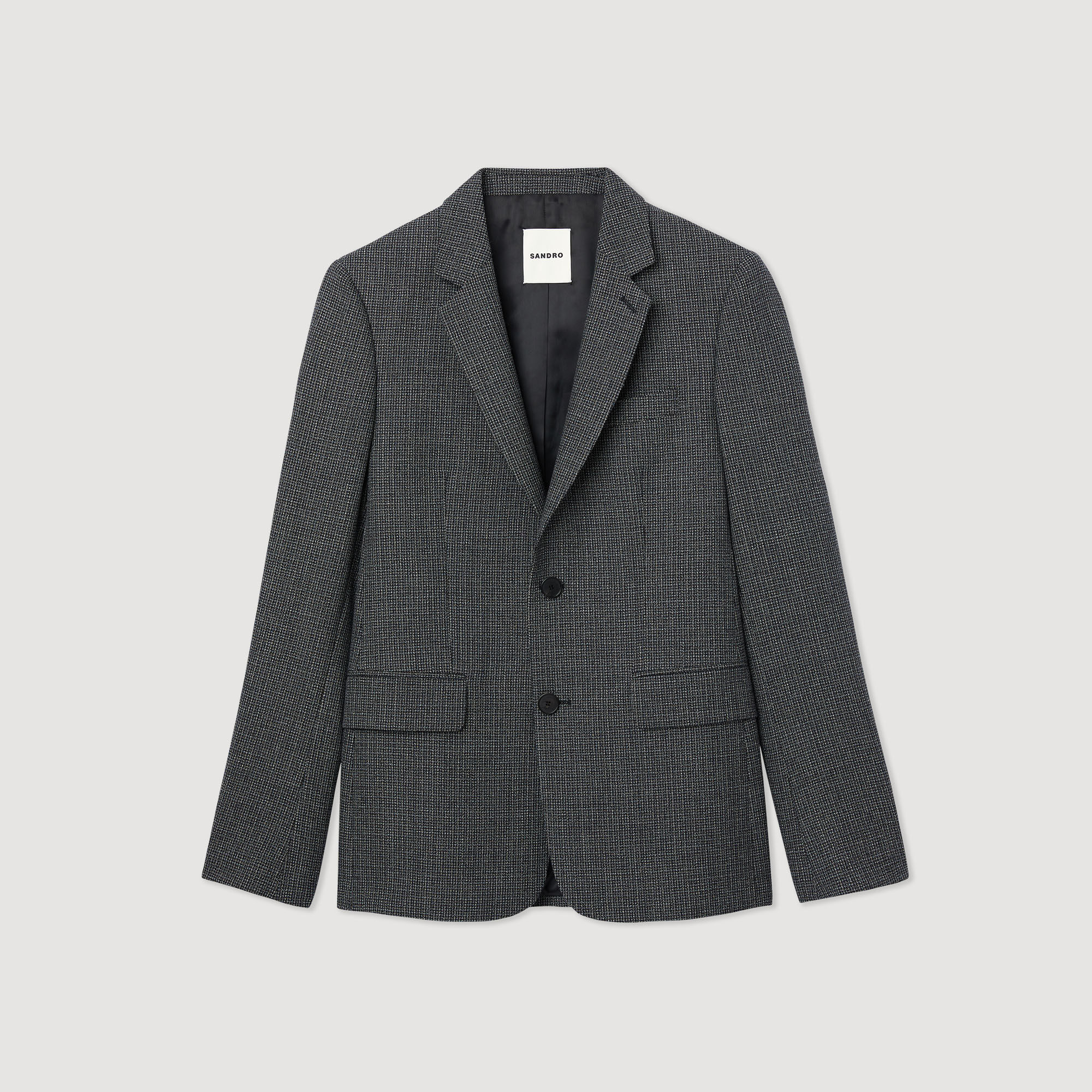 Virgin wool suit jacket