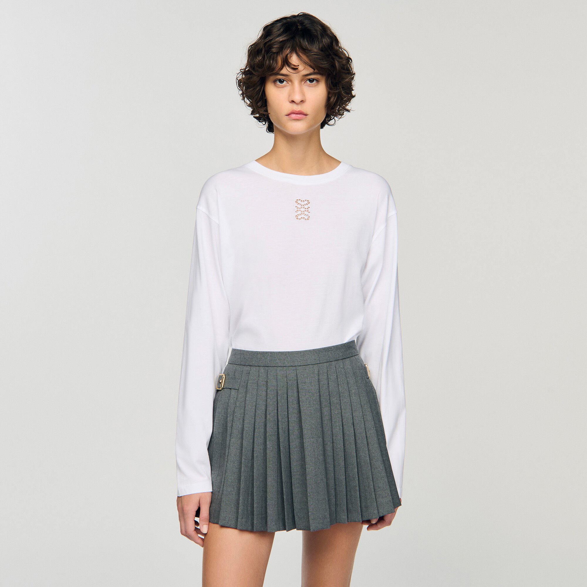 T-shirt with embroidery